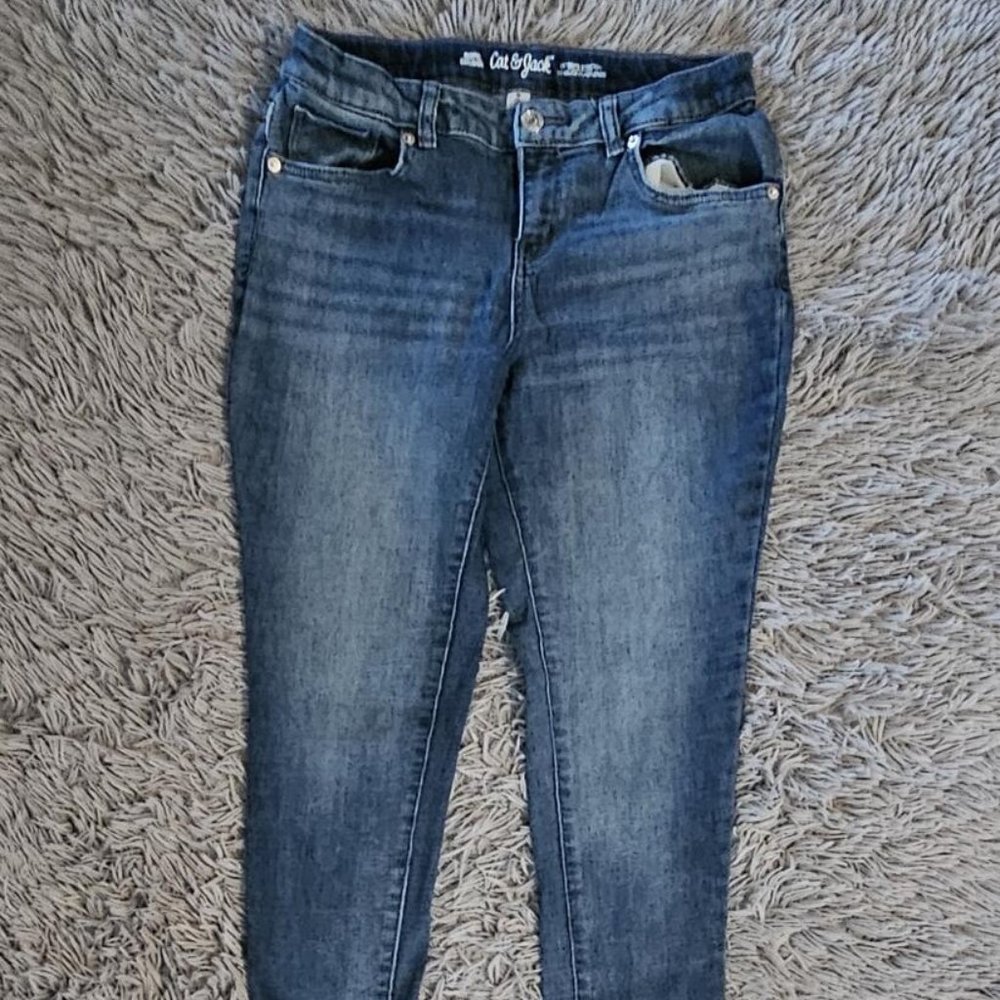 Cat and Jack girls jeans size 14 Plus